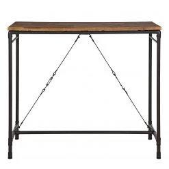 Ars manufacti Table haute Atelier - Acacia massif / Métal - Acacia / Anthracite -ÉcoMaison Soldes 1000219438 210628 08243500002 DETAILS P000000001000219438