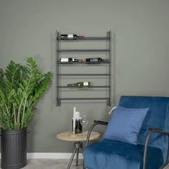 Loftscape Étagère à vin Custer - Métal - Noir -ÉcoMaison Soldes 1000219551 200724 06295500236 MOOD DETAILS P000000001000219551 mood