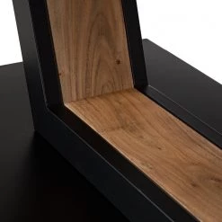 Ars manufacti Table Pensol - Acacia massif / Fer - Acacia / Noir -ÉcoMaison Soldes 1000222306 210420 14452300018 DETAILS P000000001000222306