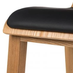 Ars Natura Chaises de bar Tunley (lot de 2) - Imitation cuir / Frêne massif - Beige 35 Ars Natura Chaises de bar Tunley (lot de 2) - Imitation cuir / Frêne massif - Beige -ÉcoMaison Soldes 1000223458 210416 08480600006 DETAILS P000000001000223458