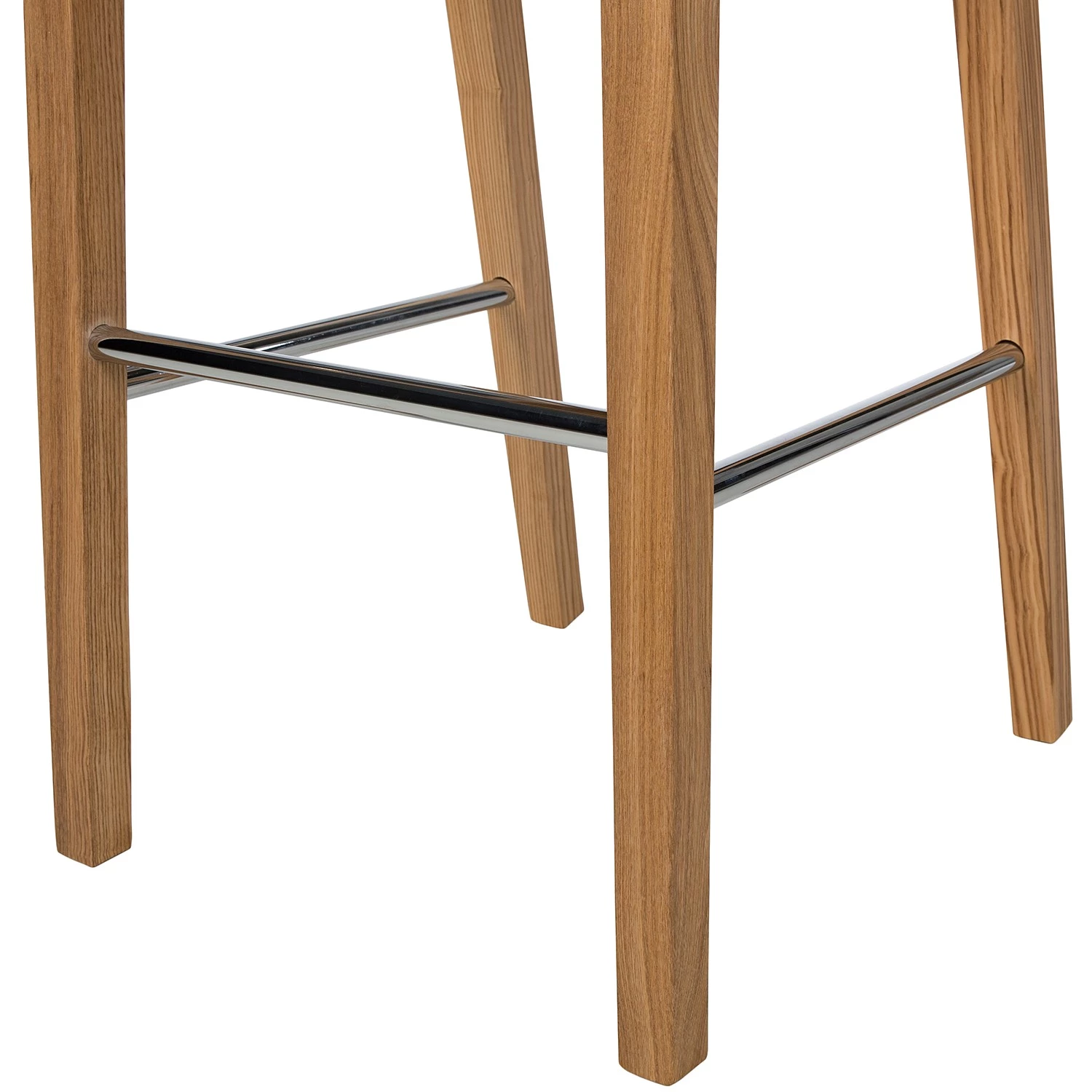 Ars Natura Chaises de bar Tunley (lot de 2) - Imitation cuir / Frêne massif - Beige 14 Ars Natura Chaises de bar Tunley (lot de 2) - Imitation cuir / Frêne massif - Beige – Image 14