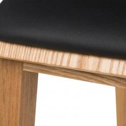 Ars Natura Chaises de bar Tunley (lot de 2) - Imitation cuir / Frêne massif - Beige 43 Ars Natura Chaises de bar Tunley (lot de 2) - Imitation cuir / Frêne massif - Beige -ÉcoMaison Soldes 1000223458 210416 08480600014 DETAILS P000000001000223458