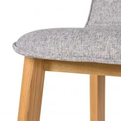 Mørteens Chaises de bar Burghead (lot de 2) - Tissu / Frêne massif - Gris / Frêne -ÉcoMaison Soldes 1000223468 210416 08480700034 DETAILS P000000001000223468