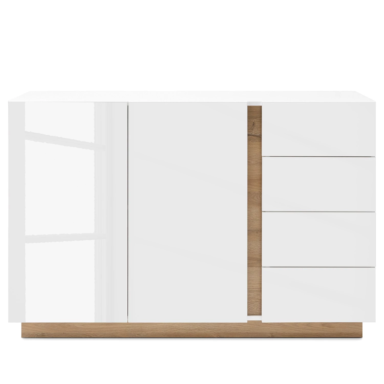 Loftscape Buffet Cailla III - Blanc brillant 4 Loftscape Buffet Cailla III - Blanc brillant – Image 4