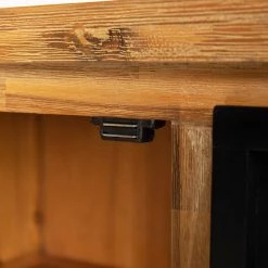 Ars manufacti Buffet Urban Industry I - Partiellement en acacia massif / Métal - Acacia / Noir -ÉcoMaison Soldes 1000224201 210908 15541900009 DETAILS P000000001000224201