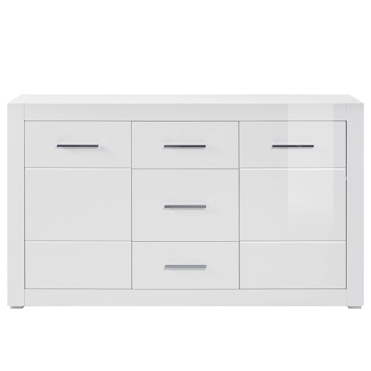 Loftscape Buffet Bricktown II - Blanc brillant / Blanc mat 5 Loftscape Buffet Bricktown II - Blanc brillant / Blanc mat – Image 5