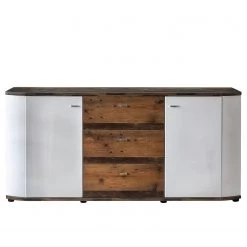 Fredriks Buffet Karlsburg - Blanc brillant / Imitation bois recyclé 12 Fredriks Buffet Karlsburg - Blanc brillant / Imitation bois recyclé -ÉcoMaison Soldes 1000224471 200902 06403900055 DETAILS P000000001000224471