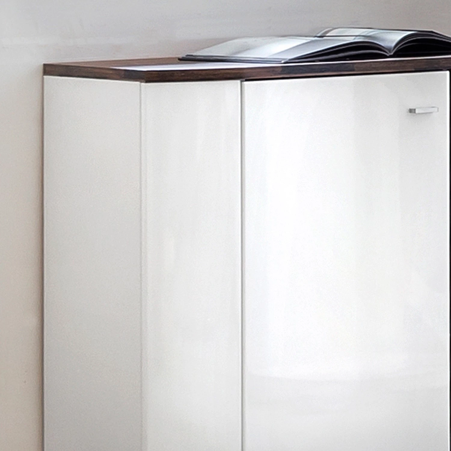 Fredriks Buffet Karlsburg - Blanc brillant / Imitation bois recyclé 8 Fredriks Buffet Karlsburg - Blanc brillant / Imitation bois recyclé – Image 8