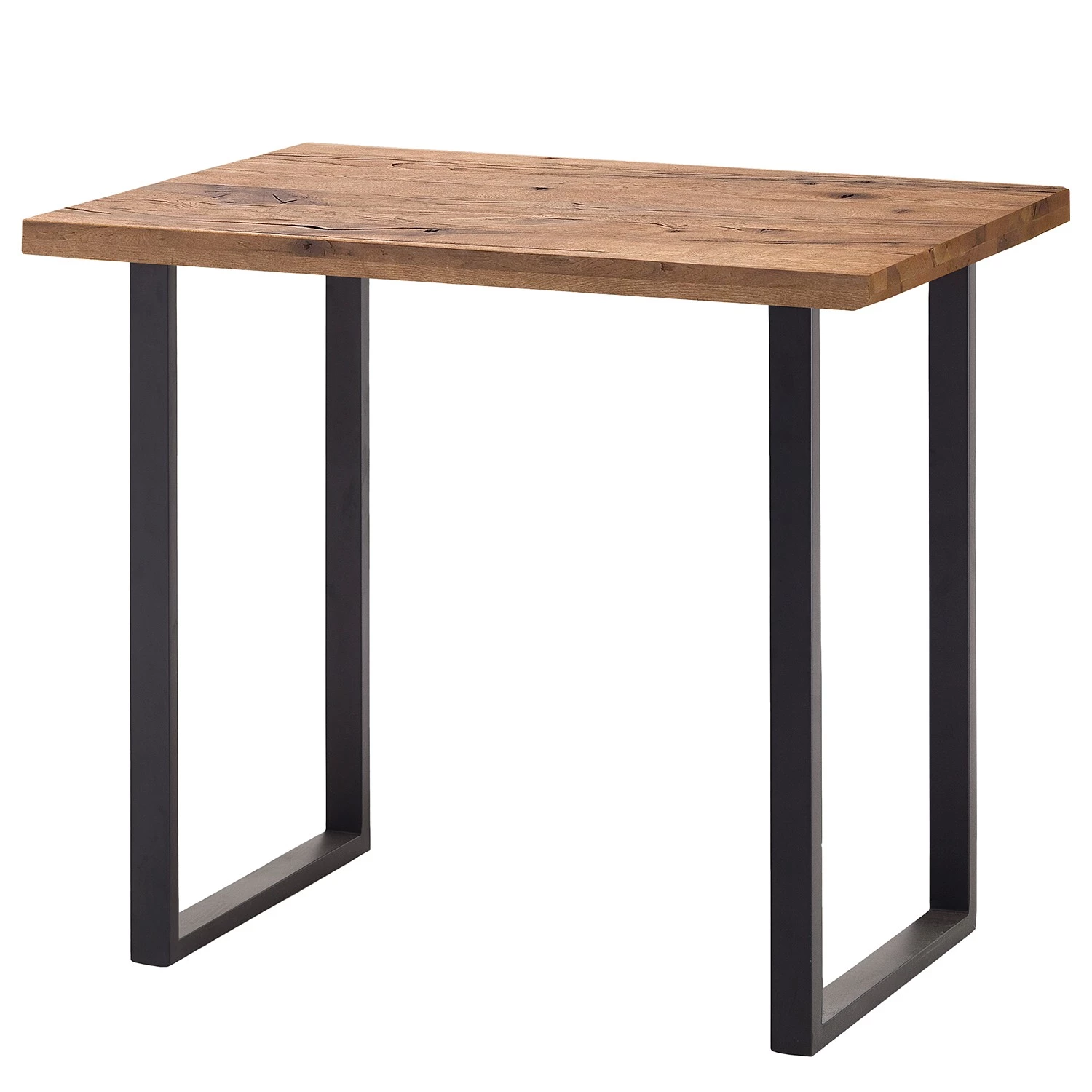 Fredriks Table haute Carver - Imitation chêne de Bassano - 120 x 80 cm - Noir 1 Fredriks Table haute Carver - Imitation chêne de Bassano - 120 x 80 cm - Noir