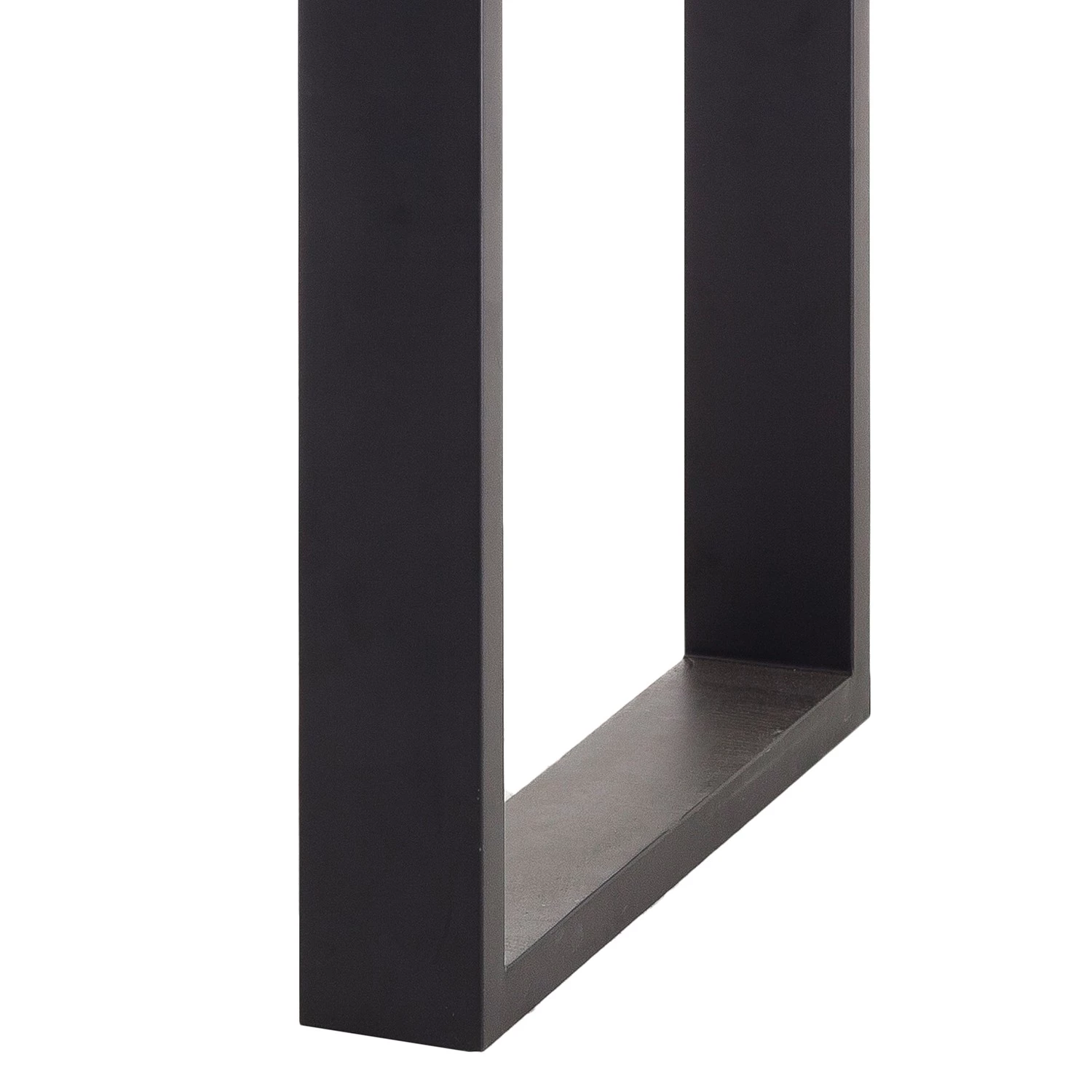 Fredriks Table haute Carver - Chêne érodé - 160 x 100 cm - Noir 4 Fredriks Table haute Carver - Chêne érodé - 160 x 100 cm - Noir – Image 4