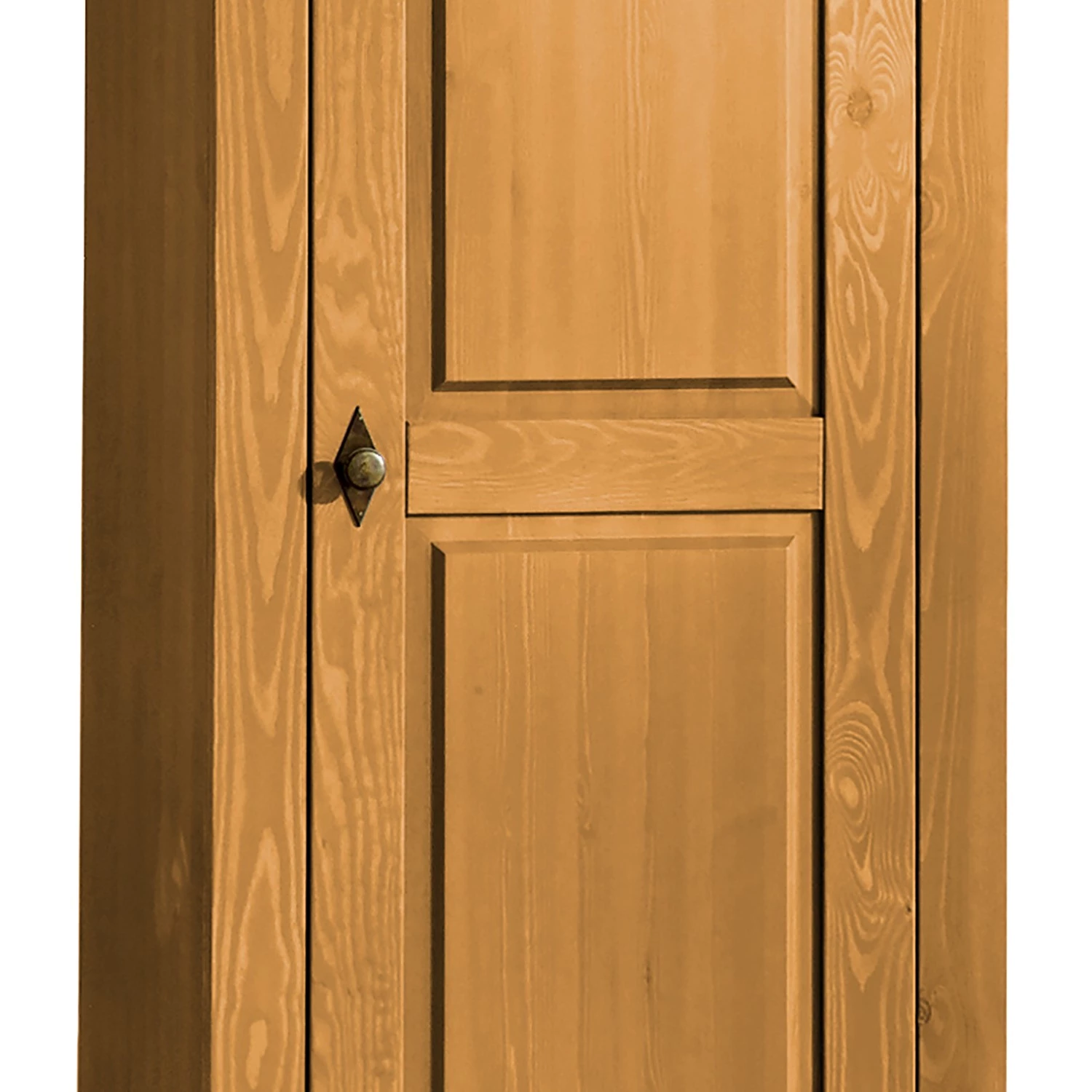 Maison Belfort Armoire Bergen - Pin coloris lessivé / Pin gris 3 Maison Belfort Armoire Bergen - Pin coloris lessivé / Pin gris – Image 3