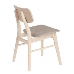 Norrwood Chaises Varkaus I (lot de 2) - Tissu / Placage en chêne et hévéa massif - Sahara / Chêne -ÉcoMaison Soldes 1000225995 200917 06373000125 DETAILS P000000001000225995