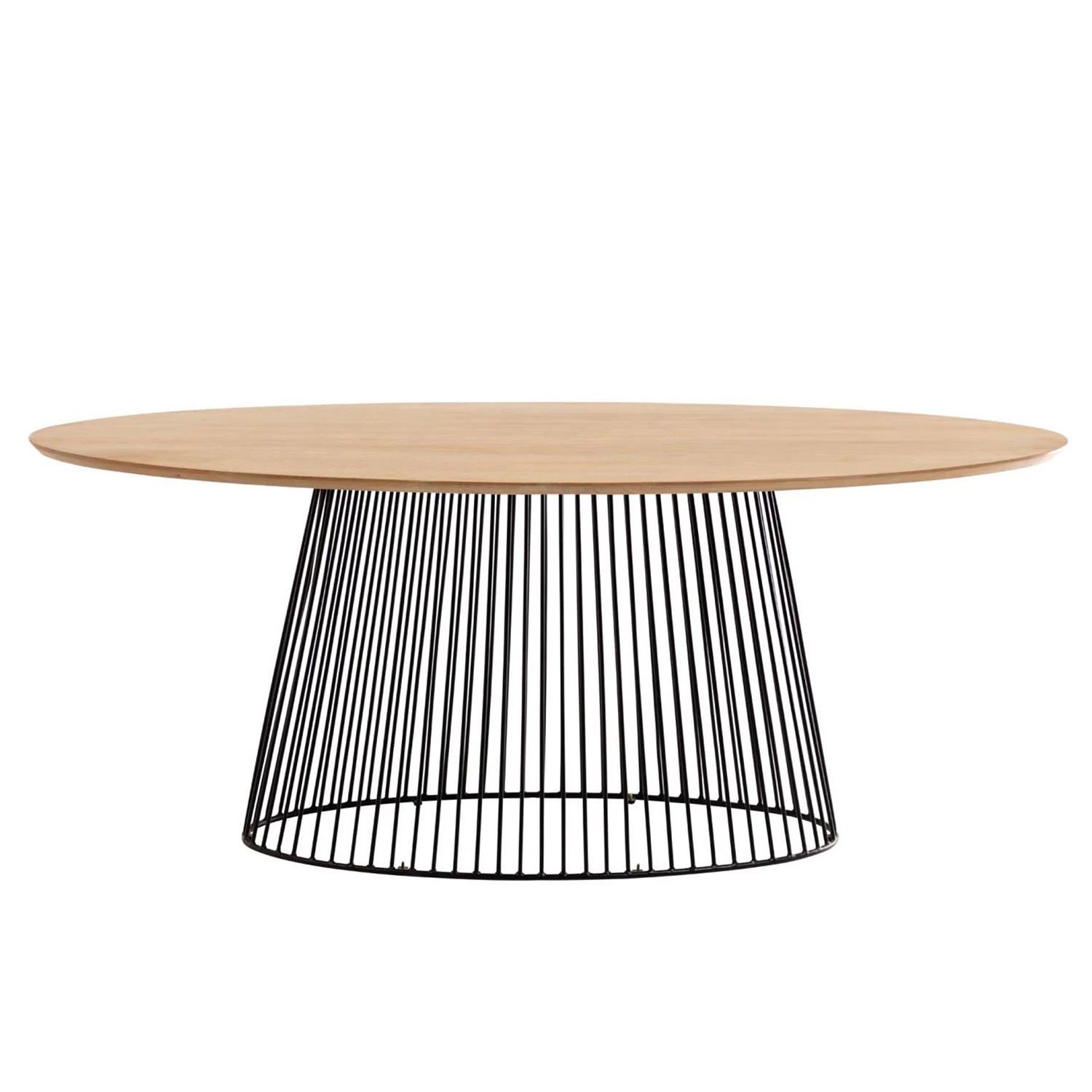 Norrwood Table Kooskia II - Manguier massif / Fer - Manguier / Noir 3 Norrwood Table Kooskia II - Manguier massif / Fer - Manguier / Noir – Image 3