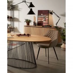 Norrwood Table Kooskia II - Manguier massif / Fer - Manguier / Noir 16 Norrwood Table Kooskia II - Manguier massif / Fer - Manguier / Noir -ÉcoMaison Soldes 1000226004 200917 06382200209 DETAILS P000000001000226004