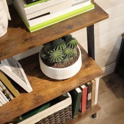 Red Living Étagère échelle Crosshill I - Marron / Noir -ÉcoMaison Soldes 1000226210 200922 17391000150 MOOD DETAILS P000000001000226210 mood