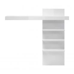 Loftscape Étagère pour meuble TV Cape Ann - Blanc brillant -ÉcoMaison Soldes 1000226238 200923 15521100004 DETAILS P000000001000226238