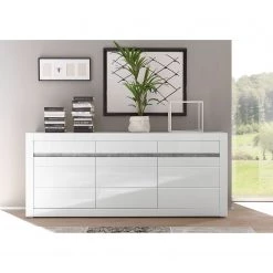Loftscape Buffet Cape Ann I - Blanc brillant / Blanc mat -ÉcoMaison Soldes 1000226252 200923 15531600053 MOOD DETAILS P000000001000226252 mood