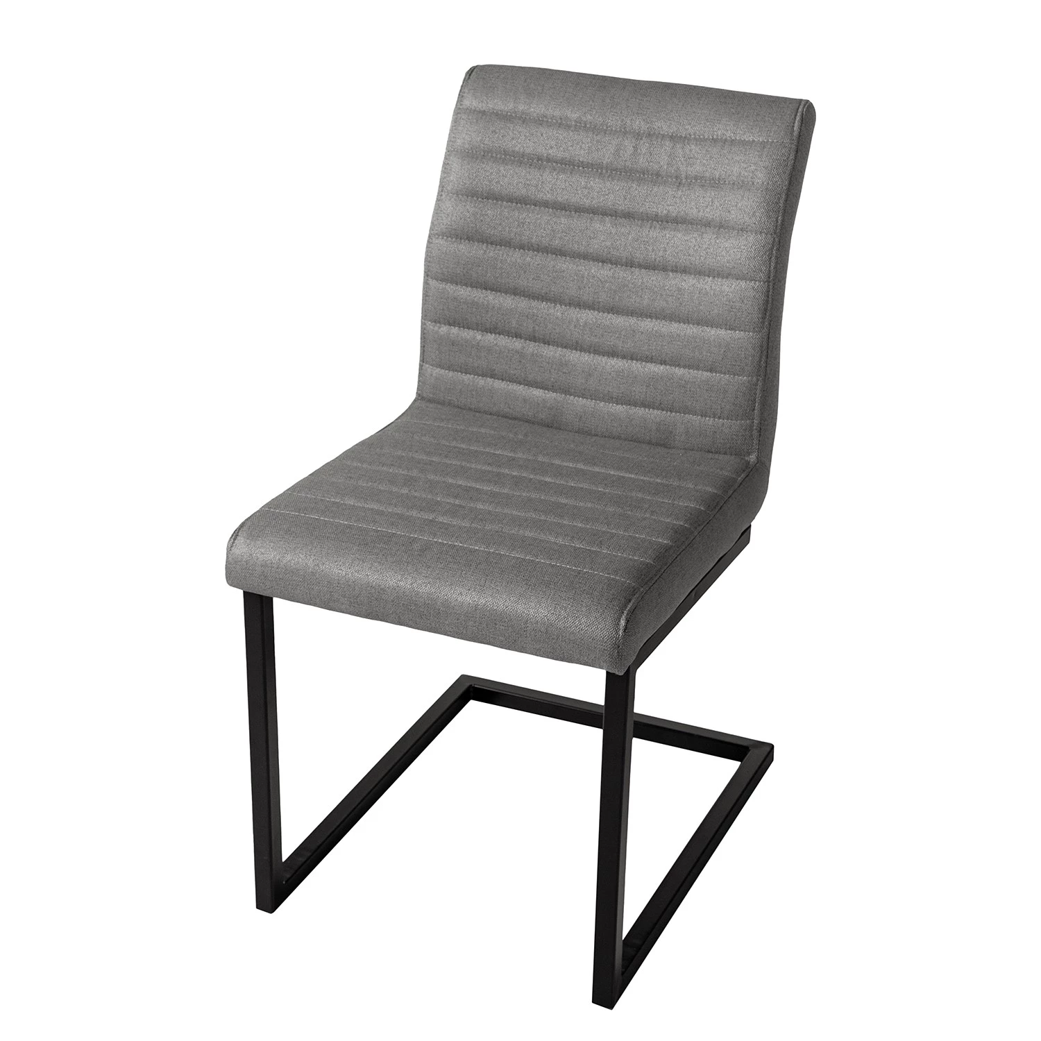 Ars manufacti Chaises Finga III (lot de 2) - Tissage à plat / Fer - Gris / Noir 7 Ars manufacti Chaises Finga III (lot de 2) - Tissage à plat / Fer - Gris / Noir – Image 7