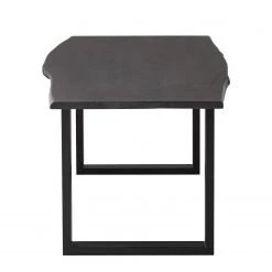 Ars Natura Table Kapra - Acacia Gris - 180 x 90 cm - Noir - Forme en U - Épaisseur plateau : 2.5 cm 22 Ars Natura Table Kapra - Acacia Gris - 180 x 90 cm - Noir - Forme en U - Épaisseur plateau : 2.5 cm -ÉcoMaison Soldes 1000227930 210118 06251100048 DETAILS P000000001000227930