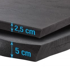 Ars Natura Table Kapra - Acacia Gris - 180 x 90 cm - Noir - Forme en U - Épaisseur plateau : 2.5 cm 33 Ars Natura Table Kapra - Acacia Gris - 180 x 90 cm - Noir - Forme en U - Épaisseur plateau : 2.5 cm -ÉcoMaison Soldes 1000227930 210120 13575000092 DETAILS P000000001000227930