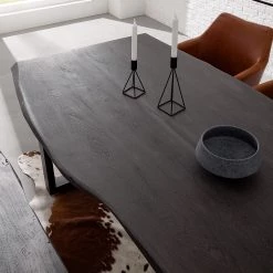 Ars Natura Table Kapra - Acacia Gris - 180 x 90 cm - Noir - Forme en U - Épaisseur plateau : 2.5 cm 30 Ars Natura Table Kapra - Acacia Gris - 180 x 90 cm - Noir - Forme en U - Épaisseur plateau : 2.5 cm -ÉcoMaison Soldes 1000227930 210208 10041800012 MOOD DETAILS P000000001000227930 mood