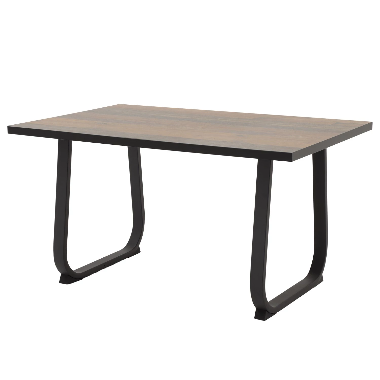 Loftscape Table Cessy - Imitation bois recyclé / Anthracite 1 Loftscape Table Cessy - Imitation bois recyclé / Anthracite