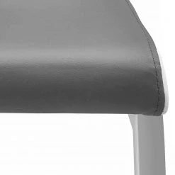 Loftscape Chaises cantilever Ibos (lot de 2) - Imitation cuir - Chrome - Gris 9 Loftscape Chaises cantilever Ibos (lot de 2) - Imitation cuir - Chrome - Gris -ÉcoMaison Soldes 1000229583 201104 14081100058 DETAILS P000000001000229583