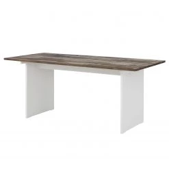 Loftscape Table Nesle - Pin / Blanc - Largeur : 180 cm
