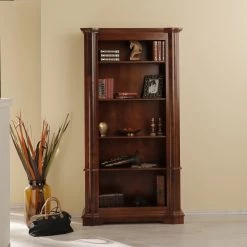 Ridgevalley Étagère Larcay - Placage en bois véritable - Tulipier ancien -ÉcoMaison Soldes 1000230612 201113 12525600024 MOOD DETAILS P000000001000230612 mood