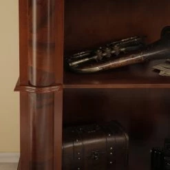 Ridgevalley Étagère Larcay - Placage en bois véritable - Tulipier ancien -ÉcoMaison Soldes 1000230612 201113 12530200029 DETAILS P000000001000230612