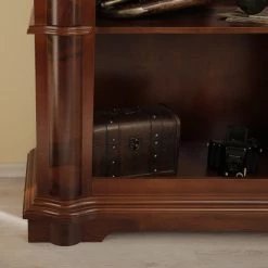 Ridgevalley Étagère Larcay - Placage en bois véritable - Tulipier ancien -ÉcoMaison Soldes 1000230612 201113 12530300030 DETAILS P000000001000230612