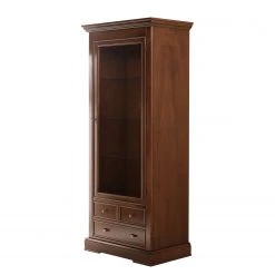 Ridgevalley Vitrine Brieux - Partiellement en tulipier massif - Tulipier ancien