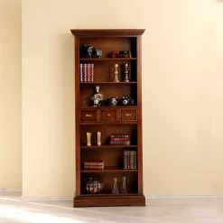 Ridgevalley Étagère Brieux II - Placage en bois véritable - Tulipier ancien -ÉcoMaison Soldes 1000230623 201113 12540300088 MOOD DETAILS P000000001000230623 mood