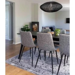 Loftscape Chaises capitonnées Ormoy III (lot de 2) - Tissu / Acier - Gris / Noir 16 Loftscape Chaises capitonnées Ormoy III (lot de 2) - Tissu / Acier - Gris / Noir -ÉcoMaison Soldes 1000231026 201125 16492700158 DETAILS P000000001000231026