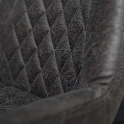 Red Living Chaises de bar Wismes (lot de 2) - Microfibre / Fer - Gris vintage -ÉcoMaison Soldes 1000231306 220405 034 DETAILS P000000001000231306