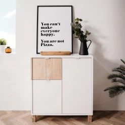 Loftscape Commode Mayac I - Blanc / Imitation bois recyclé -ÉcoMaison Soldes 1000231341 201208 11121500003 MOOD DETAILS P000000001000231341 mood