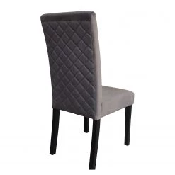 Loftscape Chaises capitonnées Moux (lot de 2) - Velours / Hévéa massif - Gris / Noir 9 Loftscape Chaises capitonnées Moux (lot de 2) - Velours / Hévéa massif - Gris / Noir -ÉcoMaison Soldes 1000232778 210504 11353300004 DETAILS P000000001000232778