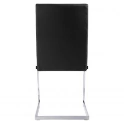 Loftscape Chaises cantilever Talcott (lot de 2) - Imitation cuir - Chrome - Noir 8 Loftscape Chaises cantilever Talcott (lot de 2) - Imitation cuir - Chrome - Noir -ÉcoMaison Soldes 1000232814 201204 14063100080 DETAILS P000000001000232814