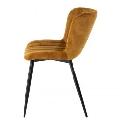 Jack & Alice Chaises Pavilly (Lot de 2) - Jaune doré -ÉcoMaison Soldes 1000235394 210818 08500500068 DETAILS P000000001000235394