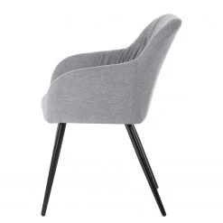 Mørteens Chaise à accoudoirs Senon - Tissu / Acier - Gris chiné / Noir 18 Mørteens Chaise à accoudoirs Senon - Tissu / Acier - Gris chiné / Noir -ÉcoMaison Soldes 1000235395 210818 08500500076 DETAILS P000000001000235395
