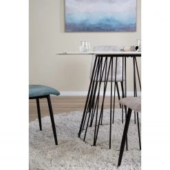 Jack & Alice Table Machy - Imitation marbre blanc / Noir 10 Jack & Alice Table Machy - Imitation marbre blanc / Noir -ÉcoMaison Soldes 1000235401 220524 022 MOOD DETAILS P000000001000235401 mood