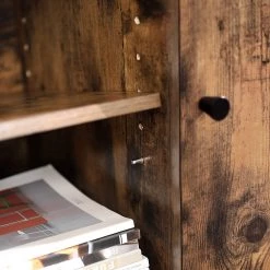 Red Living Buffet Cottage Hill III - Verre / Métal - Marron / Noir -ÉcoMaison Soldes 1000235678 201210 06194900087 DETAILS P000000001000235678