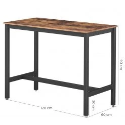 Red Living Table haute Seix - 120 x 60 cm -ÉcoMaison Soldes 1000235741 210118 06450300265 SKETCH DETAILS P000000001000235741 sketch