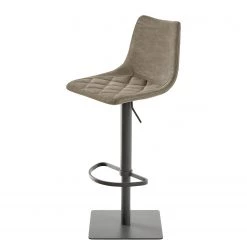 Mayer Sitzmöbel Chaise de bar myTOBY - Imitation cuir / Acier - Limon