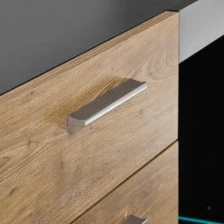 Red Living Buffet Talence II - Imitation châtaigner / Gris -ÉcoMaison Soldes 1000236850 201218 06044900055 DETAILS P000000001000236850