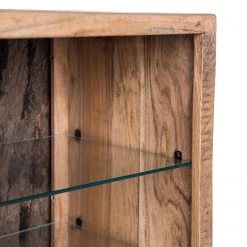 Ars Natura Buffet Roody - Avec éclairage - Acacia massif / Métal - Acacia / Noir -ÉcoMaison Soldes 1000238181 220420 065 DETAILS P000000001000238181