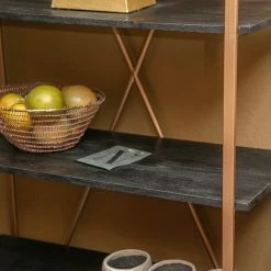 Red Living Étagère Oissel I - Acacia massif / Métal - Acacia noir / Doré 5 Red Living Étagère Oissel I - Acacia massif / Métal - Acacia noir / Doré -ÉcoMaison Soldes 1000240810 210113 13380800063 DETAILS P000000001000240810