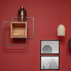 Red Living Étagère murale Fenay - Acacia massif / Métal - Acacia / Noir 11 Red Living Étagère murale Fenay - Acacia massif / Métal - Acacia / Noir -ÉcoMaison Soldes 1000240833 210113 13420900188 MOOD DETAILS P000000001000240833 mood