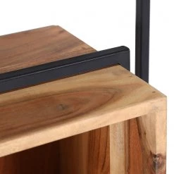 Red Living Étagère murale Fenay - Acacia massif / Métal - Acacia / Noir 13 Red Living Étagère murale Fenay - Acacia massif / Métal - Acacia / Noir -ÉcoMaison Soldes 1000240833 210113 13421300190 DETAILS P000000001000240833