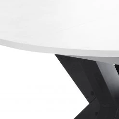 Red Living Table Joze II - Blanc - Largeur : 110 cm - Anthracite -ÉcoMaison Soldes 1000241521 210329 17465300387 DETAILS P000000001000241521